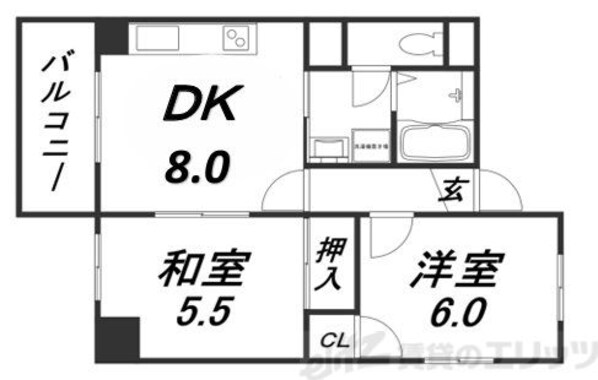 クリアコートUの物件間取画像